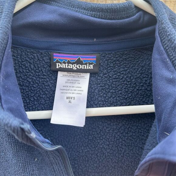 Patagonia Men's Synchilla Fleece Vest XL Blue Outdoor Casual - Picture 4 of 5